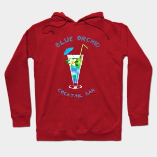 Blue Orchid Cocktail Bar Hoodie